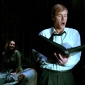 <p>Louise Pool as Julia and H&aring;kan Vramsmo as Mark in <em>The Departure</em>, photograph by Robbie Jack</p>