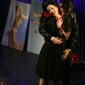 <p>Sarah Tynan as Monique and Nicholas Sharratt as Prince Dominic in <em>The Sofa</em>, photograph by Belinda Lawley</p>