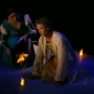 <p>Rebecca Ryan as Angelica and Christopher Ainslie as Medoro in <em>Orlando</em>, photograph by Belinda Lawley</p>